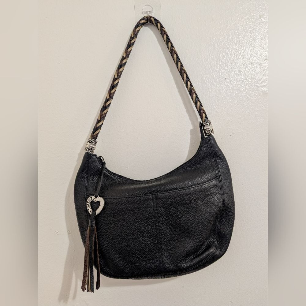 Brighton Barbados Leather Whimsigoth Dark Academia Preppy Feminine Classic Purse
